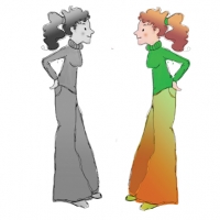 Monica Nicolosi - Illustration of digital, Photoillustration, Realism,Education,Graphic,Architectural,Pachaging,Liftyle,Comics boock, Children\'s Production, Editorial, Covers, Cartoon, Animation 2D 3D, Line white color, Greetings Cards