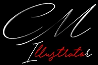 Marya Zeni -- Christian Bernardin - Illustration of digital, Photoillustration, Realism,Education,Graphic,Architectural,Pachaging,Liftyle,Comics boock, Children\'s Production, Editorial, Covers, Cartoon, Animation 2D 3D, Line white color, Greetings Cards